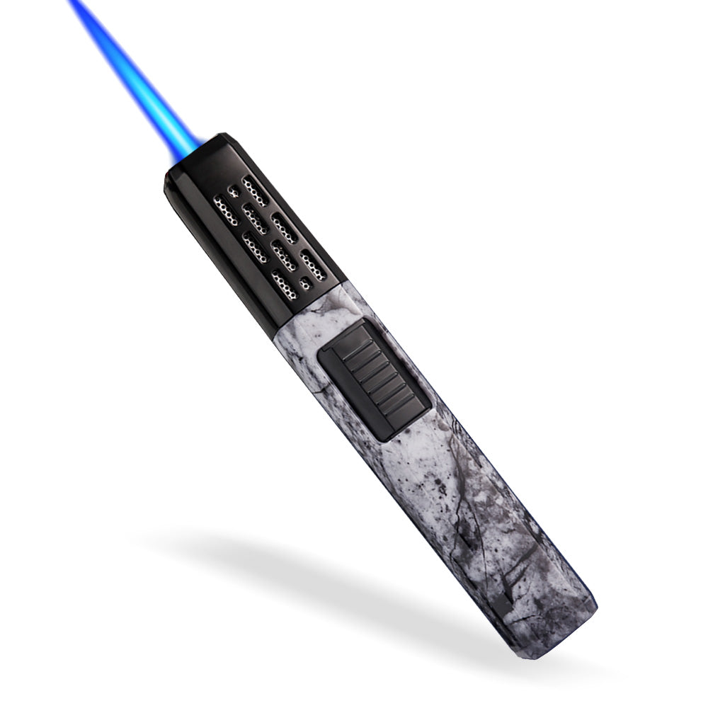 HONEST Torch Lighter Refillable Pen Torch Lighter Adjustable Jet Flame Butane Lighter for Grill BBQ Candle Camping