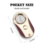 Load image into Gallery viewer, PROMISE Cigar Cutter Guillotine Stainless Steel Double Blade 26mm Cigar Diameter