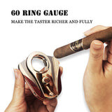 Load image into Gallery viewer, PROMISE Cigar Cutter Guillotine Stainless Steel Double Blade 26mm Cigar Diameter