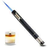 Load image into Gallery viewer, HONEST Torch Lighters Butane Lighters Refillable Single Jet Flame for Candle Grill BBQ Camping
