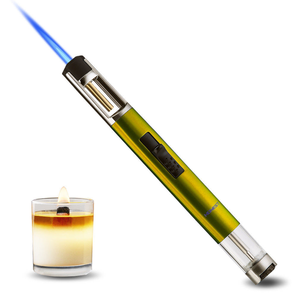 HONEST Torch Lighters Butane Lighters Refillable Single Jet Flame for HONEST LIGHTER FACTORY HONEST Torch Lighters Butane Lighters Refillable Single Jet Flame for HONEST LIGHTER FACTORY
