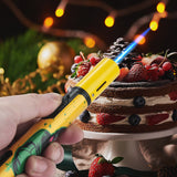 Load image into Gallery viewer, HONEST Torch Lighters, Butane Lighters Refillable Single Jet Flame for Candle Grill BBQ Camping