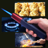 Load image into Gallery viewer, HONEST Torch Lighter Refillable Pen Torch Lighter Adjustable Jet Flame Butane Lighter for Grill BBQ Candle Camping