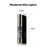Load image into Gallery viewer, Jet  Lighter Windproof Turbo Strong Flame for Cigarette women Men gifts