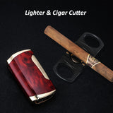 Load image into Gallery viewer, Torch Lighter Double Jet Flame Lighter (Lighter+Cutter)