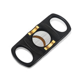 Load image into Gallery viewer, PROMISE Cigar Cutter Guillotine Stainless Steel Double Blade 27mm Cigar Diameter Guillotine Cigar Cutter
