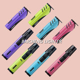 Load image into Gallery viewer, Torch Lighter Cigar Lighter Adjustable Butane Lighters Jet Flame for Grill BBQ Camping(2 pack)）