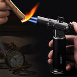Load image into Gallery viewer, Double Fire Kitchen Blow Torch Lighter Culinary Kitchen Torch with Safety Lock and Adjustable Flame
