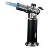 Load image into Gallery viewer, Double Fire Kitchen Blow Torch Lighter Culinary Kitchen Torch with Safety Lock and Adjustable Flame